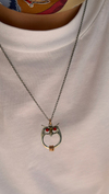 Owl eyes kolye