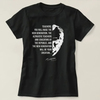 24 Kasım Öğretmenler Günü Temalı Baskılı Bisiklet Yaka T-shirt - Siyah
