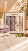 Altınbaşak Bambu 4´lü 50x90 El Havlusu Marina