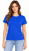 Basic Tişört Bisiklet Yaka Kısa Kol Günlük Yazlık Slim Fit T-Shirt