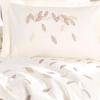 Hobby Çift Kişilik Poplin Premium Nakışlı Nevresim Lidia Krem