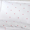 Hobby Çift Kişilik Poplin Premium Nakışlı Nevresim Lubow Beyaz 8698499179899