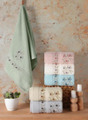 Hobby Eliza Style 1  6lı Havlu 50x90 Asorti