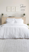 Şaheser Home Collection Jakarlı Nevresim Takımı Çift Kişilik Leona Lila