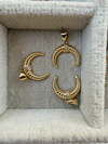 Ay Figürlü Kolye Ucu