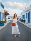 Burché Orange Amélie Clutch Çanta