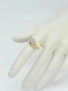 Gold Zirkon Taşlı  Yüzük