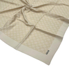 Aker Elegance Monogram Eşarp - Soft Bej 981