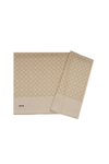 Aker Elegance Monogram Şal - Kum 983