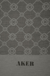Aker Elegance Monogram Şal - Soft Taş 975