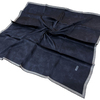 Aker İpek Eşarp - 7208704-322 Lacivert Gri Büyük Boy Sura