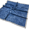 Aker İpek Eşarp - 7208713-924 İndigo Twill