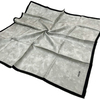 Aker İpek Eşarp - 7208713-974 Gri Siyah Twill