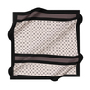 Aker İpek Eşarp - 8901713-972 Siyah Gri Twill