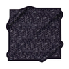 Aker İpek Eşarp - 8904713-921 Lacivert Beyaz Twill