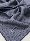 Aker İpek Eşarp - 8911713-922 Füme Antrasit Twill