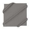 Aker İpek Eşarp - 8921713-912 Beyaz Siyah Twill