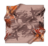 Aker İpek Eşarp - 8941713-911 Taş Siyah Twill