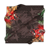 Aker İpek Eşarp - 8941713-913 Siyah Yeşil Twill