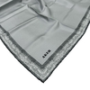 Aker İpek Eşarp - 8959713-972 Gri Twill