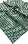 Aker İpek Eşarp - 8975713-951 Yeşil Twill