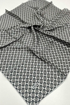 Aker İpek Eşarp - 8975713-971 Gri Twill