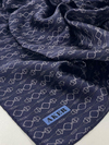 Aker İpek Eşarp - 8985713-921 Lacivert Twill