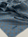 Aker İpek Eşarp - 8991713-922 Kot Mavisi Twill