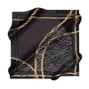 Aker İpek Eşarp - 9041713-912 Siyah Twill