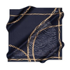 Aker İpek Eşarp - 9041713-921 Lacivert Twill