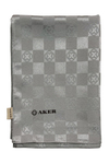Aker Monogram Dama Şal - Gri 972