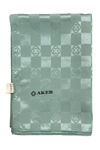 Aker Monogram Dama Şal - Mint 952