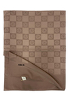 Aker Monogram Şal - Yeni Dama Desenli - Vizon 932