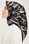 Armine İpek Eşarp 2024 Kış - 9006-36 Twill