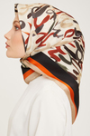 Armine İpek Eşarp 2024 Kış - 9006-37 Twill