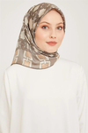 Armine İpek Eşarp 2024 Kış - 9007-40 Twill
