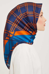 Armine İpek Eşarp 2024 Kış - 9040-06 Turuncu Twill