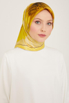 Armine İpek Eşarp 2024 Yaz - 9100-86 Sarı Twill