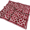 Armine İpek Eşarp 2024 Yaz - 9132-11 Bordo Sura