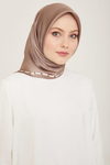 Armine İpek Eşarp 2024 Yaz - 9165-38 Koyu Taş Sura