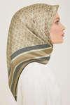 Armine İpek Eşarp 2024 Yaz - 9167-34 Camel Twill