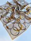 Armine İpek Eşarp 2025 Kış - 9203-33 Taş Kahve Twill