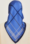 Armine İpek Eşarp 2025 Kış - 9206-84 Morcivert Twill