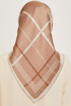 Armine İpek Eşarp 2025 Kış - 9206-85 Vizon Twill