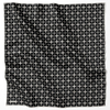 Armine İpek Eşarp 2025 Kış - 9207-04 Siyah Twill