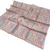 Armine İpek Eşarp 2025 Yaz - 9304-31 Mavi Fuşya Twill