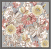 Armine İpek Eşarp 2025 Yaz - 9318-34 Gri Kahverengi Twill
