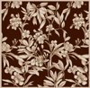 Armine İpek Eşarp 2025 Yaz - 9324-52 Kahve Twill