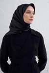 Armine İpek Eşarp 2026 Kış - 9401-52 Siyah Twill