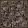 Armine İpek Eşarp 2026 Kış - 9409-82 Kahve Twill